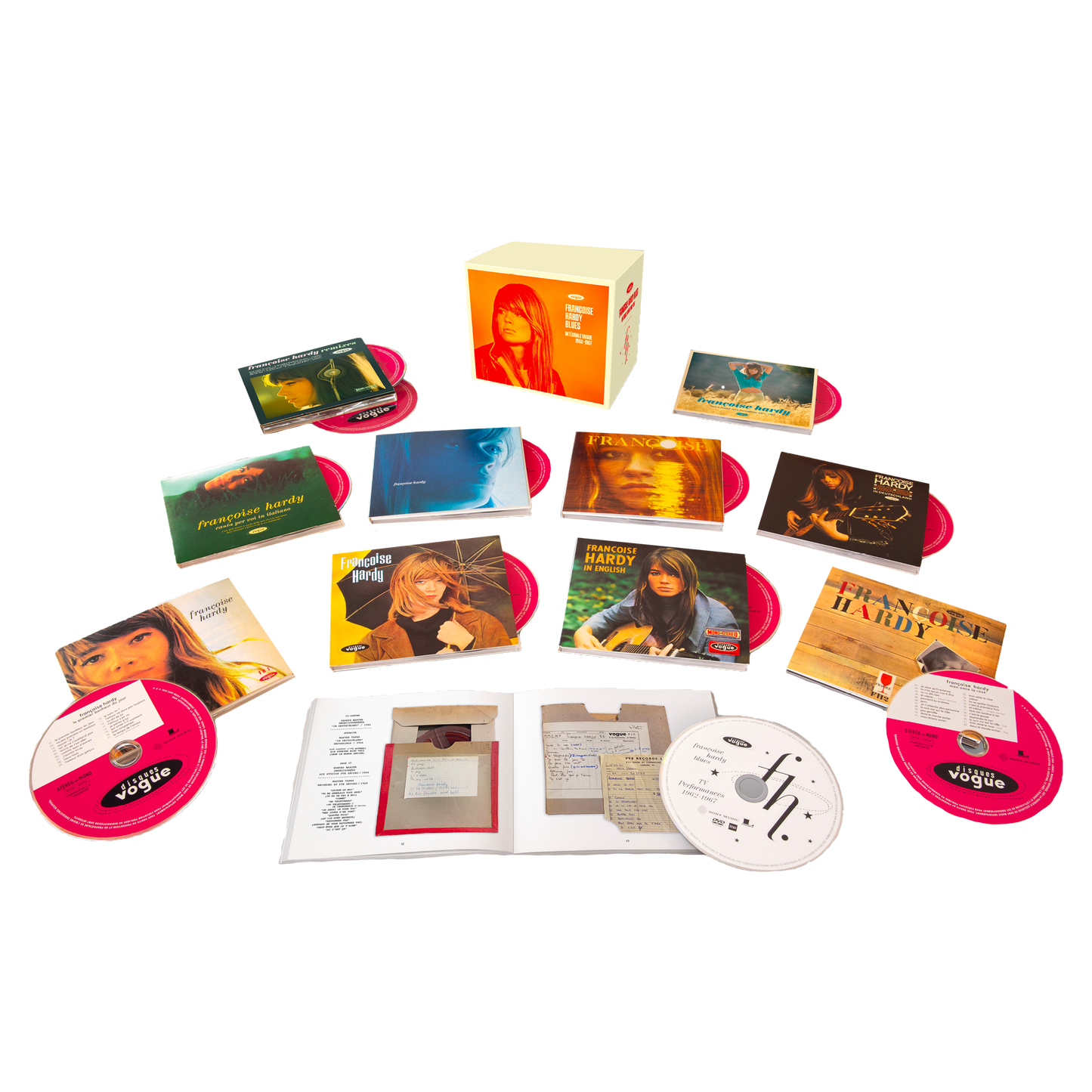 Coffret CD Françoise Hardy Blues : Intégrale Vogue 1962-1964